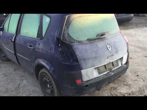 Renault Scenic 2004 m dalys