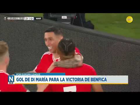 Gol de Di María para la victoria de Benfica ?N20:30?11-04-24