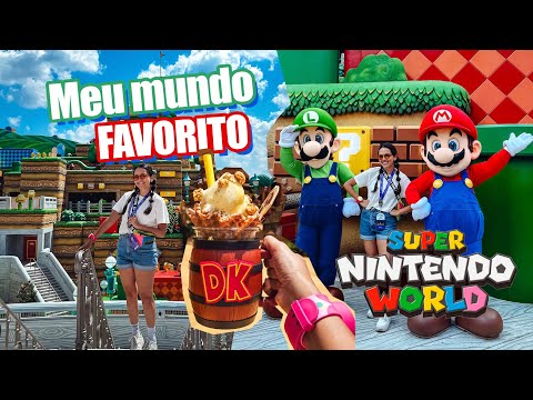 EPIC UNIVERSE e Super Nintendo World: COMIDAS, ATRAÇÕES E MAIS DICAS