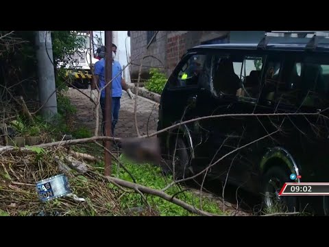 Accidente de tránsito en Guazapa