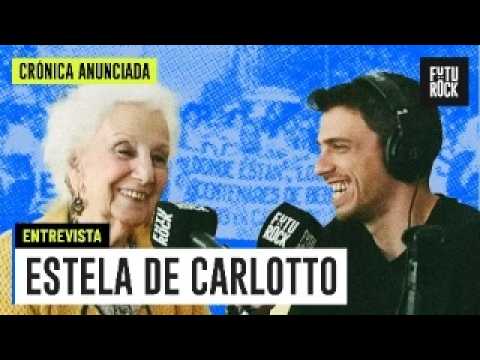 MI VIDA ES LA LUCHA Y LA LUCHA ES POR TODOS | ESTELA DE CARLOTTO en CRÓNICA ANUNCIADA