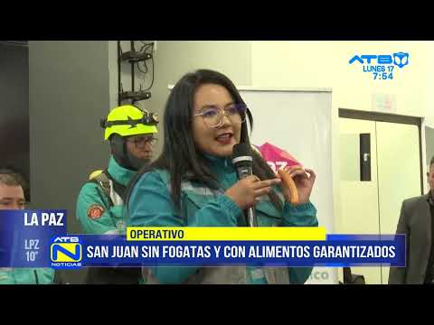 San Juan sin fogatas y con alimentos garantizados