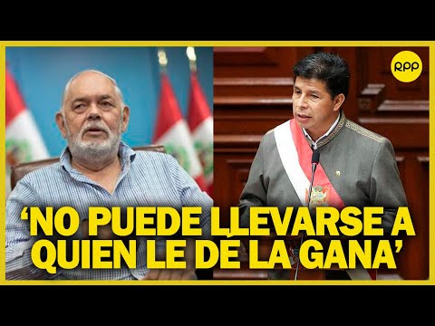 Jorge Montoya sobre avión presidencial: “Castillo no puede llevarse a quien le dé la gana”