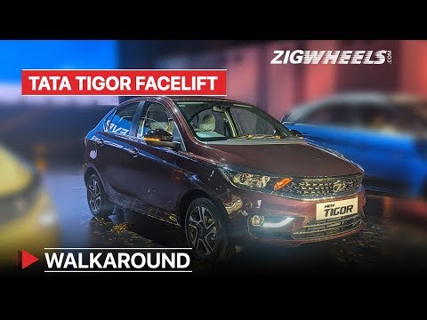 Tata Tigor Facelift Walkaround | Altroz Inspired | Zigwheels.com