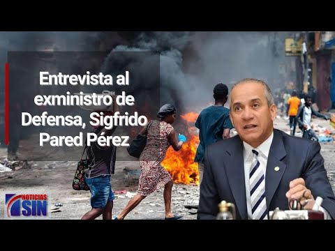 Entrevista al exministro de Defensa, Sigfrido Pared Pérez
