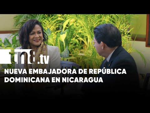 Inicia misión diplomática la nueva embajadora de República Dominicana en Nicaragua