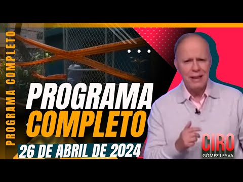 Venden playeras pro López Obrador con la Santa Muerte | Ciro | Programa Completo 26/abril/2024