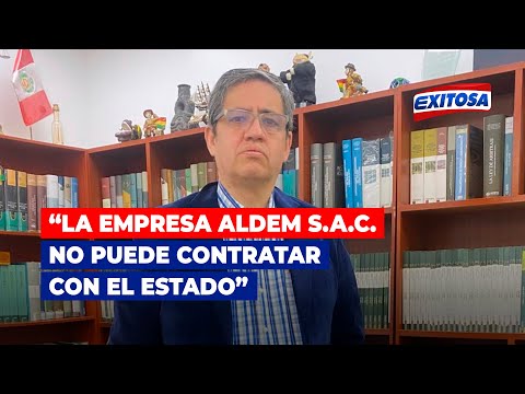 Cristian Castillo: La empresa Aldem S.A.C. no puede contratar con el Estado