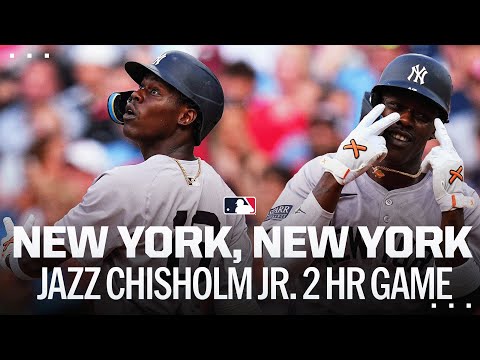 New York Jazz! Jazz Chisholm Jr.’s TWO HOME RUN game!