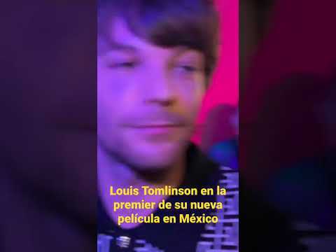 LOUIS TOMLINSON lo tuvimos de frente en el estreno de All of thouse voices #louistomlinson