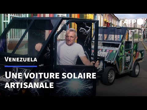 Venezuela: des voitures solaires artisanales dans un pays pétrolier | AFP