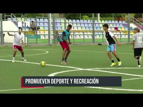 ALMA desarrolla competencias de fútbol en Managua - Nicaragua