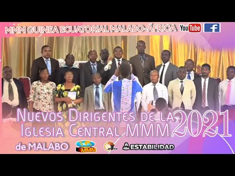 Nuevos Dirigentes de la iglesia Central MMM de MALABO