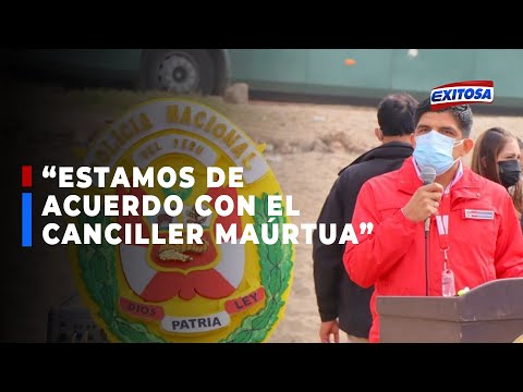 ??Ministro Juan Carrasco sobre Venezuela: “Estamos de acuerdo con el canciller Maúrtua”