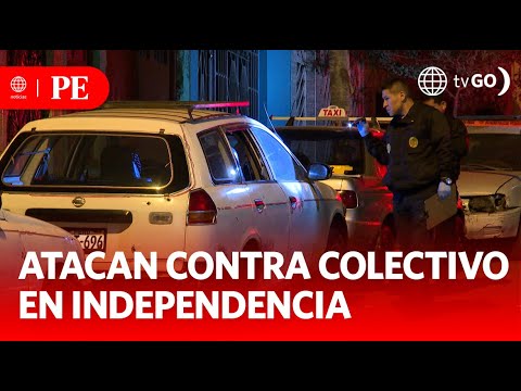 Atacan contra colectivo en Independencia | Primera Edición | Noticias Perú