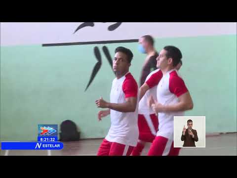 Entrena equipo Cuba de futbol sala con vistas al Premundial en Guatemala