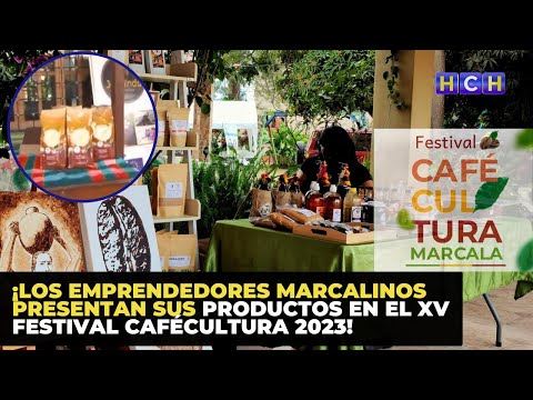 ¡Los emprendedores marcalinos presentan sus productos en el XV Festival Cafécultura 2023!