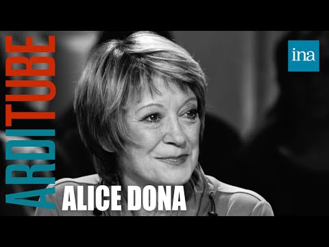 Alice Dona : Sa carrière et Madame Boyer chez Thierry Ardisson | INA Arditube