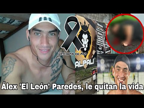Asesinan a Álex ‘El León’ Paredes, murió Álex Paredes ex participante de calle 7