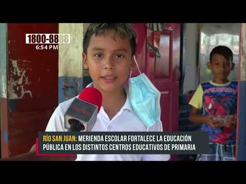 Educación pública se fortalece en los municipios de Río San Juan - Nicaragua