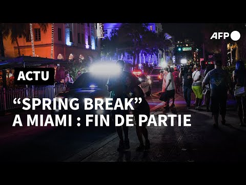 Etats-Unis : Miami Beach décrète l'état d'urgence face à l'afflux de fêtards | AFP