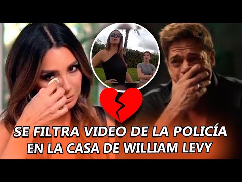Divulgan el VIDEO de una visita de la POLICÍA a la casa de William Levy y Elizabeth Gutiérrez
