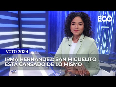 Irma Hernández: San Miguelito está cansado de lo mismo | #EnContexto #Voto24
