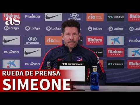 ATLÉTICO MADRID GETAFE | Rueda de prensa de Simeone | Diario AS