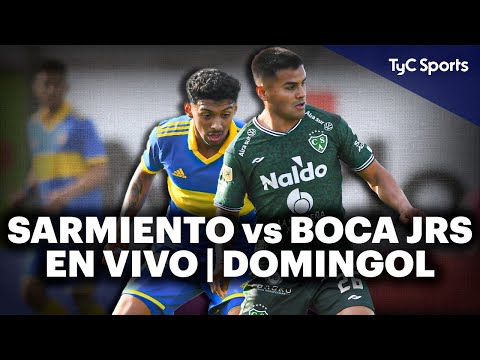 SARMIENTO vs BOCA JUNIORS  EN VIVO en TyC Sports | Domingol