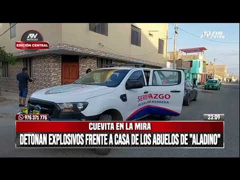 Christian Cueva: Detonan explosivos frente a casa de abuelos de futbolista