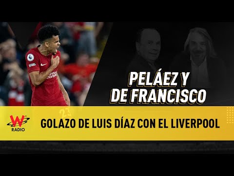 Golazo de Luis Díaz con el Liverpool