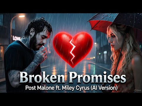 Broken Promises – Post Malone ft. Miley Cyrus (2025 Music Video)