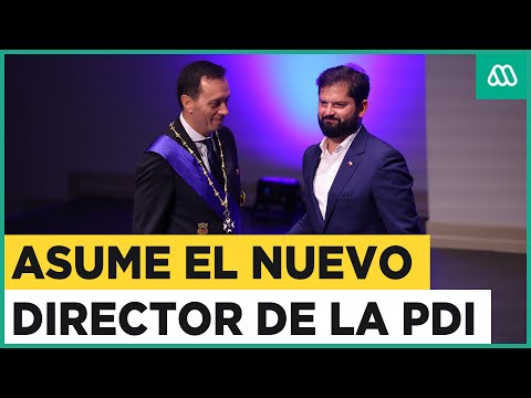 Eduardo Cerna asume como el nuevo director de la PDI en ceremonia