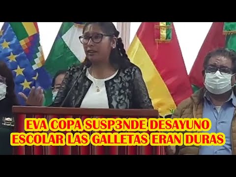 ALCALDESA EVA COPA RESOLVIO CONTR4TO CON PROVEEDORES DEL DESAYUNO ESCOLAR EN EL ALTO...