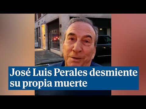 José Luis Perales desmiente su propia muerte: Estoy más vivo que nunca