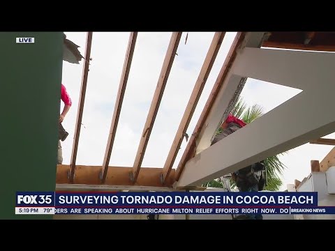 Hurricane Milton damage: Tornado tears roof off family's home while they're drinking wine