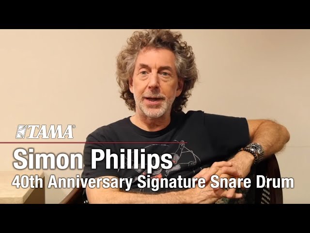 TAMA Simon Phillips 40th Anniversary Signature Snare Drum