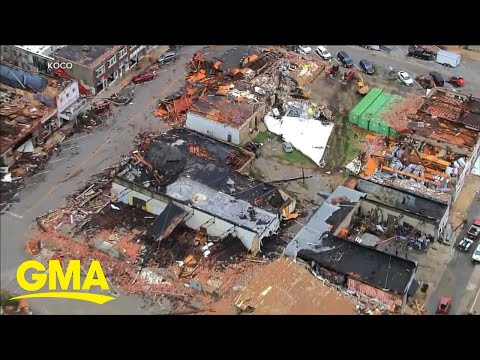 Deadly tornado outbreak leaves trail of destruction