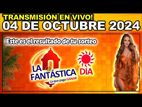 LA FANTÁSTICA: Resultado LA FANTASTICA DIA VIERNES 04 de octubre de 2024.