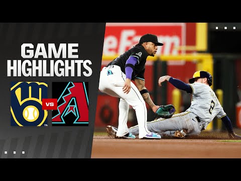 Brewers vs. D-backs Game Highlights (9/14/24) | MLB Highlights