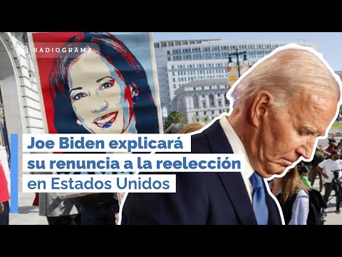 Joe Biden explicará su renuncia a la reelección en Estados Unidos