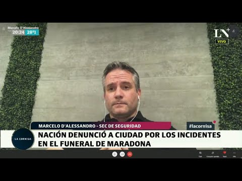 Marcelo D´Alessandro: Es penoso querer capitalizar políticamente la despedida de Diego Maradona