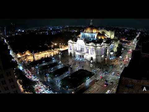 #CDMX | Una luz increíble en el Palacio de #BellasArtes