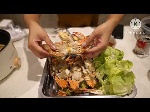 ปูไข่(ไก่)นึ่ง🦀น้ำจิ้มพริกสด-