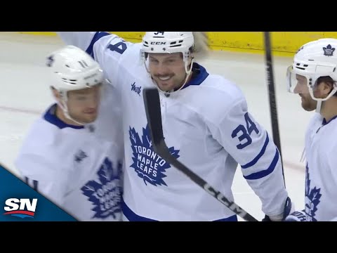 Maple Leafs Auston Matthews Picks Top Corner To Score 66th Goal Of The Season