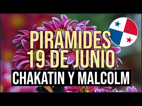Pirámide Loteria Panamá para hoy Miércoles 19 de Junio 2024 Pirámide de Chakatin y Malcolm Ramos