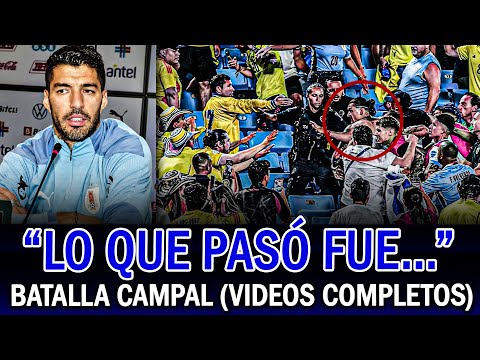 SUAREZ REVELÓ el MOTIVO de la P#L3A entre DARWIN NUÑEZ y RONALD ARAUJO vs COLOMBIA