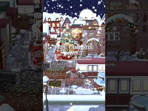 【ポケ森コンプリート】クリスマスタウン🎅🎄🧱&キャンプ場レイアウト