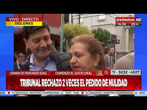 Hablaron los padres de Fernando Báez Sosa antes del comienzo del juicio: Vivimos un calvario