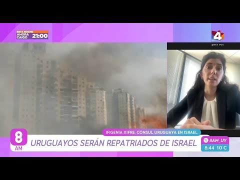 8AM - Uruguayos serán repatriados en Israel